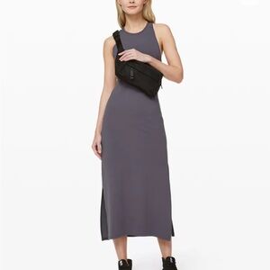 Lululemon Get Going Tank Dress in Moonwalk Gray (Size 4)